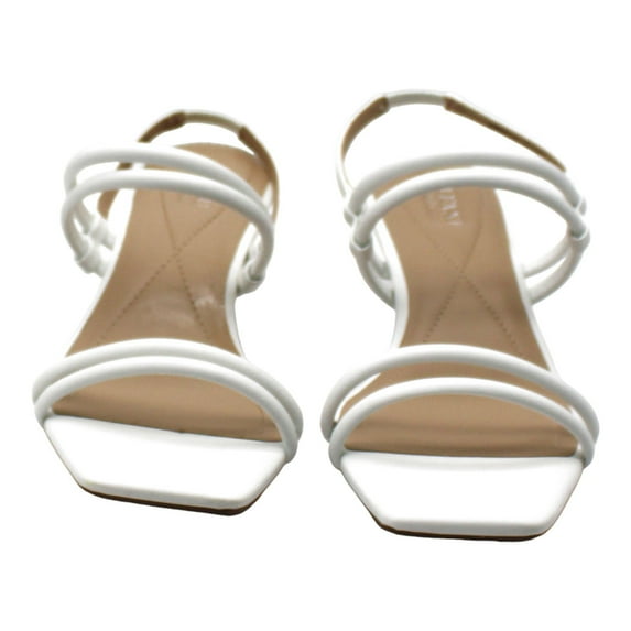 Alfani Womens Paulina Open Toe Ankle Strap Kitten Heels