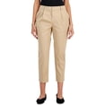 thumbnail image 1 of Alfani Womens Petites Slim Comfort Waist Dress Pants, 1 of 2