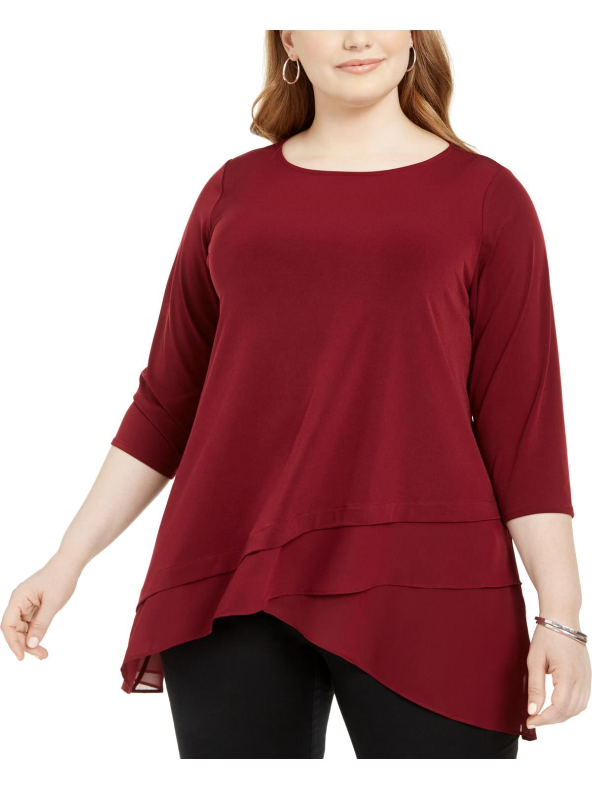 alfani women's plus size tops