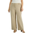 thumbnail image 1 of Alfani Womens Plus Curvy Fit Office Trouser Pants, 1 of 2
