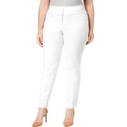 Alfani Women's Plus Size Tummy-Control Pull-On Skinny Pants Perfect  Periwinkle 20W at  Women's Clothing store