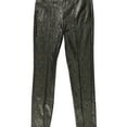 thumbnail image 1 of ALFANI $74 Womens New 1267 Black Metallic Paisley Skinny Pants 12 B+B, 1 of 3