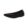 thumbnail image 1 of Alfani Womens Poppyy Knit Geometric Pointed Toe Flats, 1 of 3