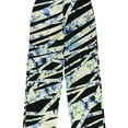 thumbnail image 1 of Alfani Womens Printed Casual Wide Leg Pants, Black, Small, 1 of 2