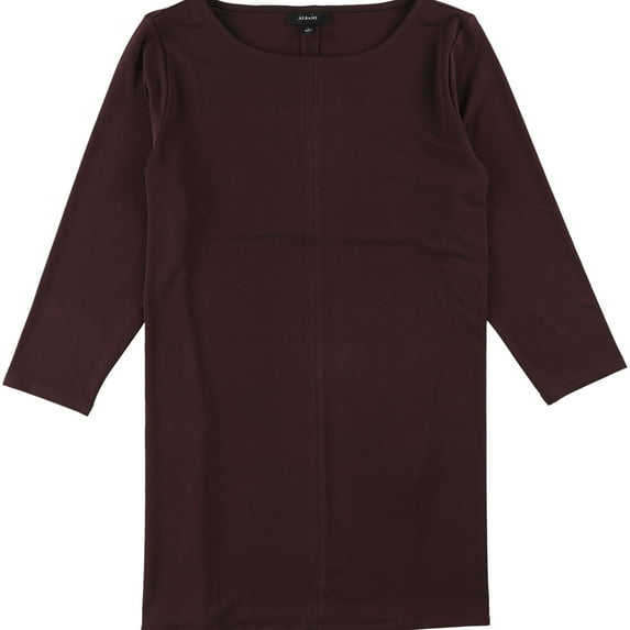 Alfani Womens Scoop neck Tunic Blouse, Red, Small