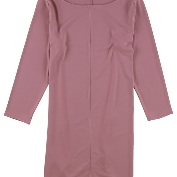 Alfani Womens Solid 3/4-Sleeve Tunic Blouse, Pink, X-Small