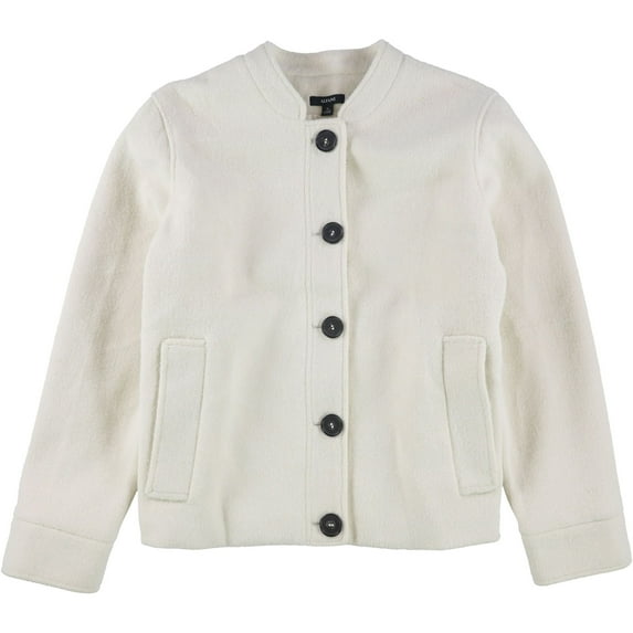Alfani Womens Solid Bomber Jacket
