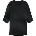 thumbnail image 1 of Alfani Womens Statement Sleeve A-Line Dress, 1 of 1