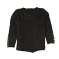 thumbnail image 1 of Alfani Womens Swing Knit Sweater, Black, Medium, 1 of 2