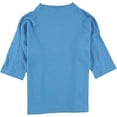 thumbnail image 1 of Alfani Womens Textured Pullover Blouse, Blue, XX-Large, 1 of 2