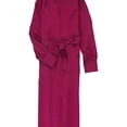 thumbnail image 1 of Alfani Womens Tie Waist Shift Dress, Purple, Small, 1 of 2