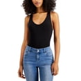 thumbnail image 1 of Alfani Womens Ultra Soft Modal V-Neck Bodysuit, 1 of 1