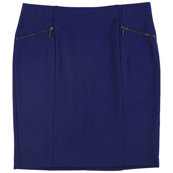 Alfani Womens Zip Pencil Skirt
