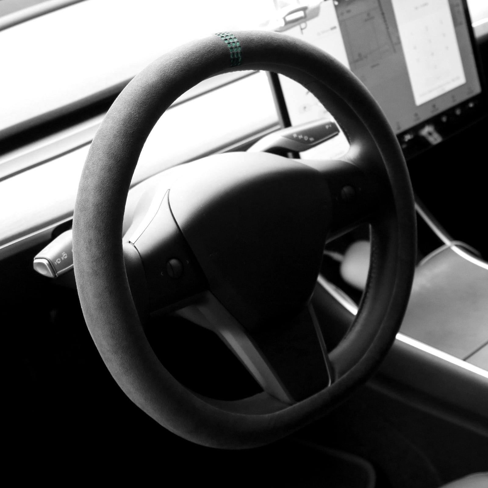 Alfanxi Autozubehör Al-Cantara Material Armaturenb Produktbild-Vorschau 10