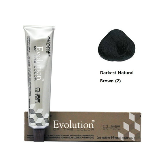 Alfaparf Hair Color- Darkest Natural Brown (2)