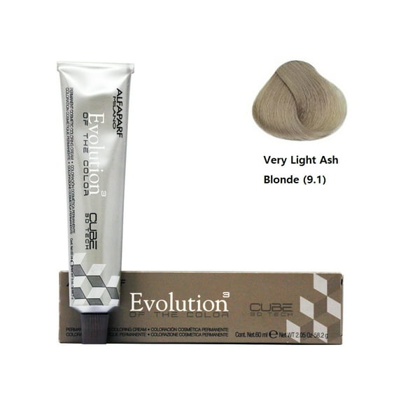 Alfaparf Hair Color- Very Light Ash Blonde (9.1)