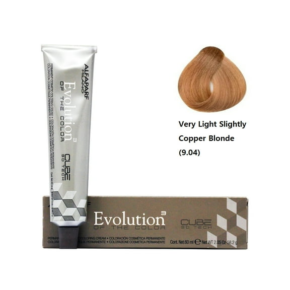 Alfaparf Hair Color- Very Light Slightly Copper Blonde (9.04)