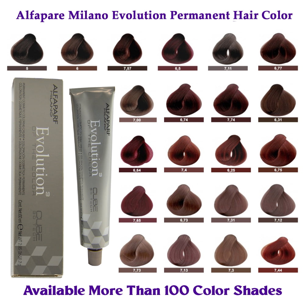 Alfaparf Milano Evolution Permanent Hair Color Coloring Cream (.013) Soft Ash Gold 2.05 Oz