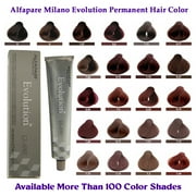 Alfaparf Milano Evolution Permanent Hair Color Coloring Cream 3.7 Dark Matte Brown 2.05 Oz