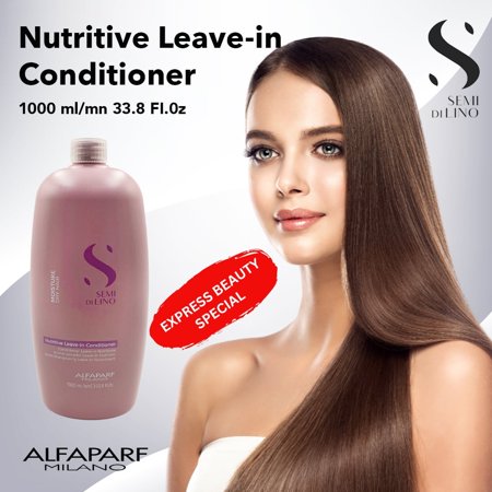 Alfaparf Milano Moisture Dry Hair Nutritive Leave-in Conditioner - (33.8 oz.) - Alfaparf Semi Di Lino