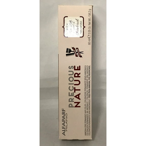 Alfaparf Milano Precious Nature Permanent Hair Color 2.05 oz. 8.21 LIGHT VIOLET ASH BLONDE