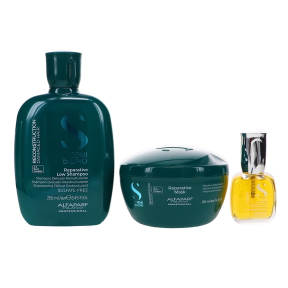 Alfaparf Milano Semi Di Lino Holiday Kit Reconstruction