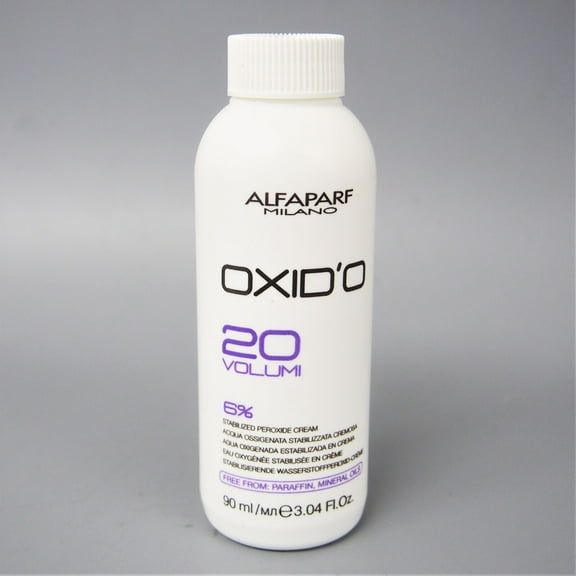 Alfaparf OXIDO Stabilized Peroxide Cream 3.04oz/ 90ml, VOLUME 20 6%
