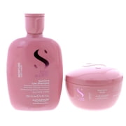 Alfaparf Semi Di Lino Moisture Nutritive Shampoo 8.45oz & Mask 6.76oz