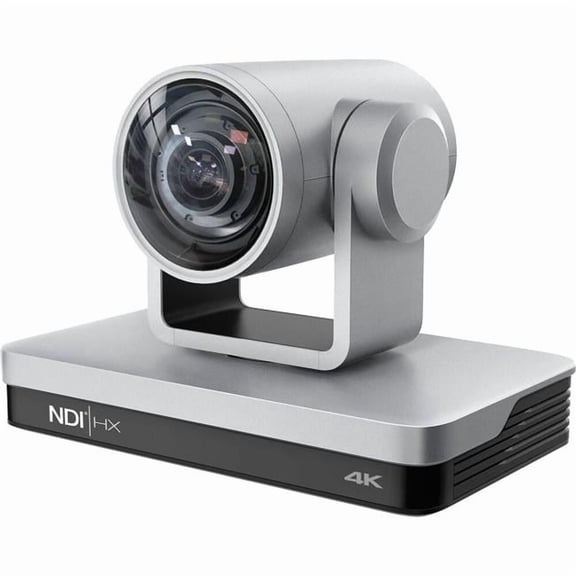 Alfatron ALF-25X-4KCAM-W- White 4K USB PTZ Camera with 25X Optical Zoom & Audio Line, White