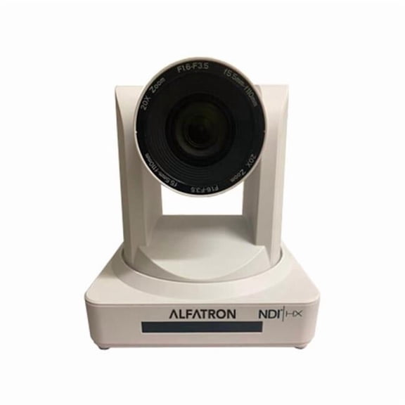 Alfatron ALF-30X-NDICW NDI PTZ Camera with 30X Optical Zoom SDI & HDMI Output, White