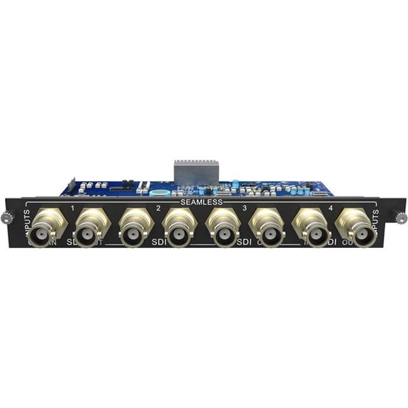 Alfatron ALF-MMX-41-SS 1080P Seamless SDI Input Card with 4 SDI Input & 4 loop Out Port