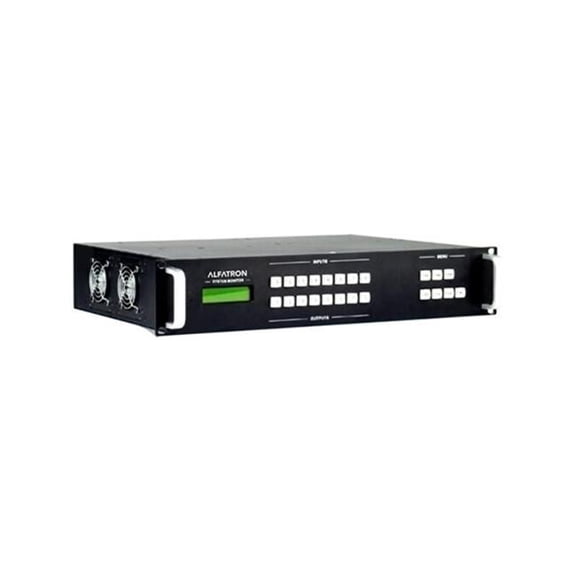 Alfatron ALF-MMX88A-N 8 x 8 Modular Matrix Switch Chassis