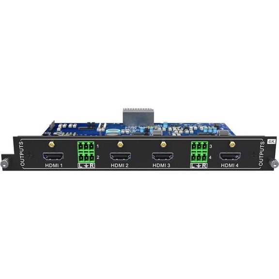 Alfatron ALFMMX-4O-UH 4K - 4x Black HDMI Outputs Matrix Switcher