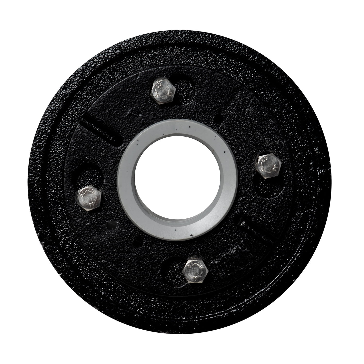 6.63'' Black Cast Iron Shower Drain Base