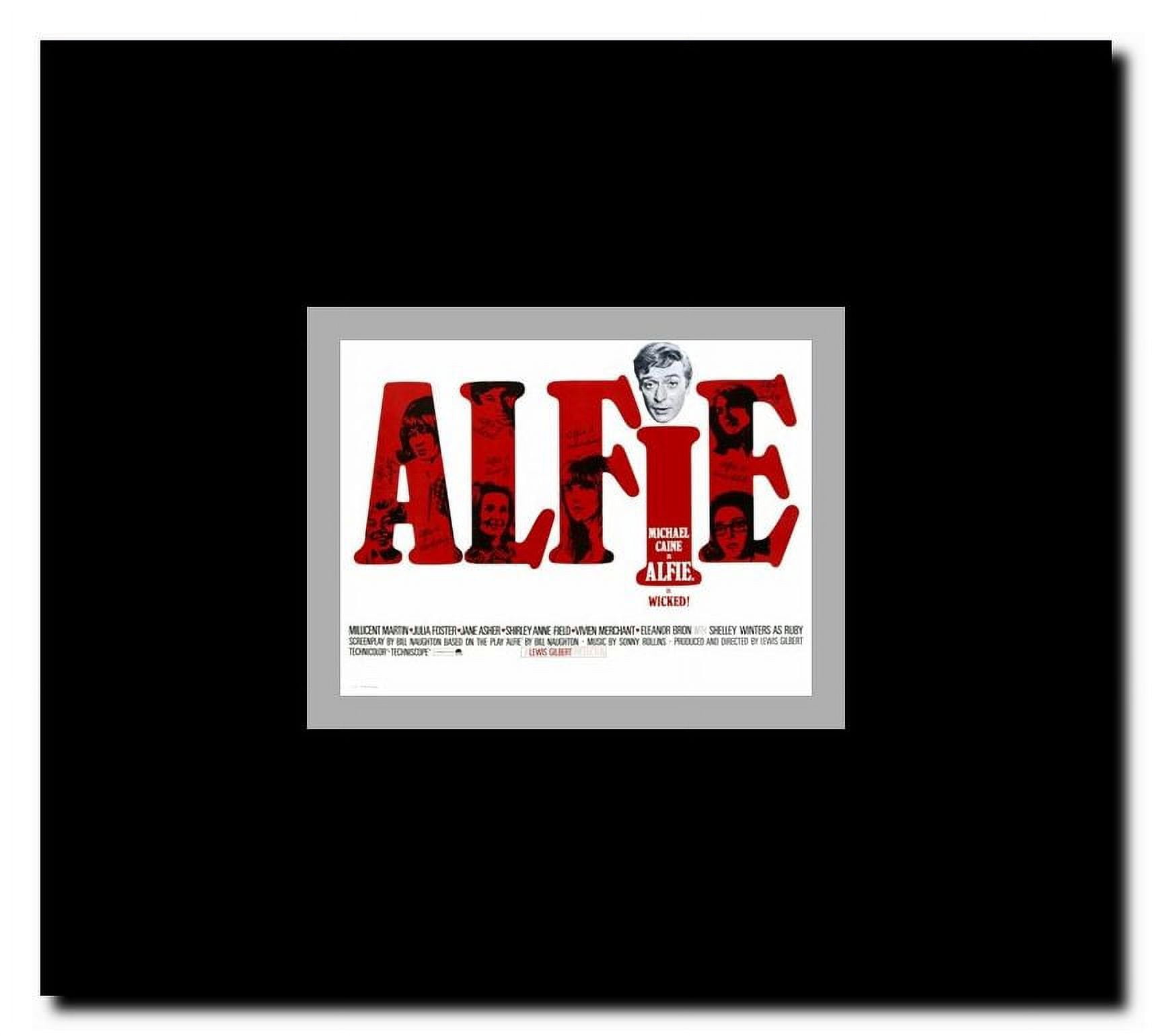 Alfie Framed Movie Poster
