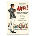 thumbnail image 1 of Alfie - Starring Terence Stamp - Vintage Broadway Poster by Tom Morrow c.1964 - 8 x 12 inch Vintage Metal Tin Sign, 1 of 4