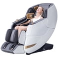 thumbnail image 1 of MassaMAX MT339 4D Massage Chair, Electric Extendable Footrest, Zero Gravity, With Touch Screen, Quick Access Buttons,in white, 1 of 6