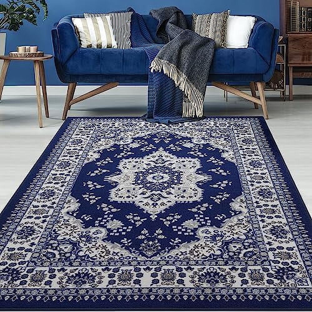 Alfombras Oriental Traditional 8X10 NonSkid (NonSlip) Low Profile Pile Rubber Backing Indoor