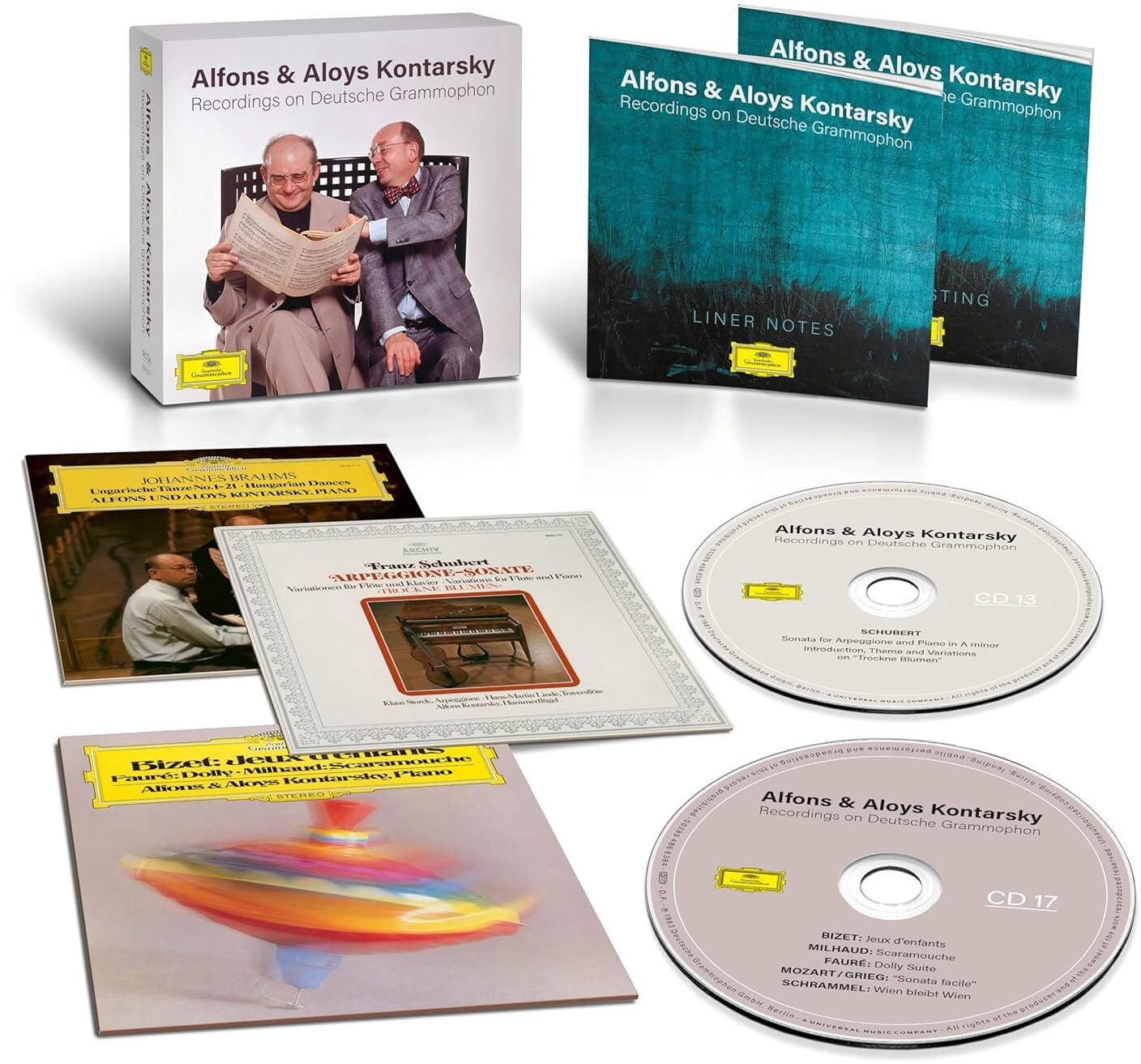 Alfons & Aloys Kontarsky - Recordings on Deutsche Grammophon - Music & Performance - CD