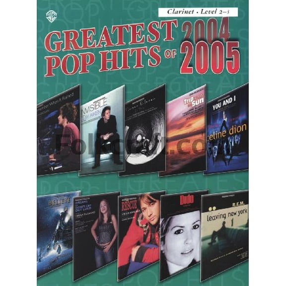 Pre-Owned Alfred 00-IFM0502 Greatest Pop Hits of 2004-2005 - Music Book