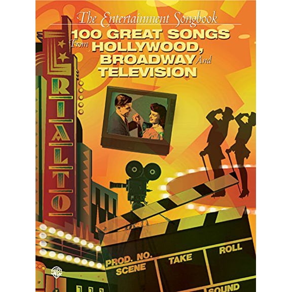 Pre-Owned Alfred 00-MF9822 The Entertainment Songbook- 100 Great Songs from Hollywood- Broadway- and Television - Music Book