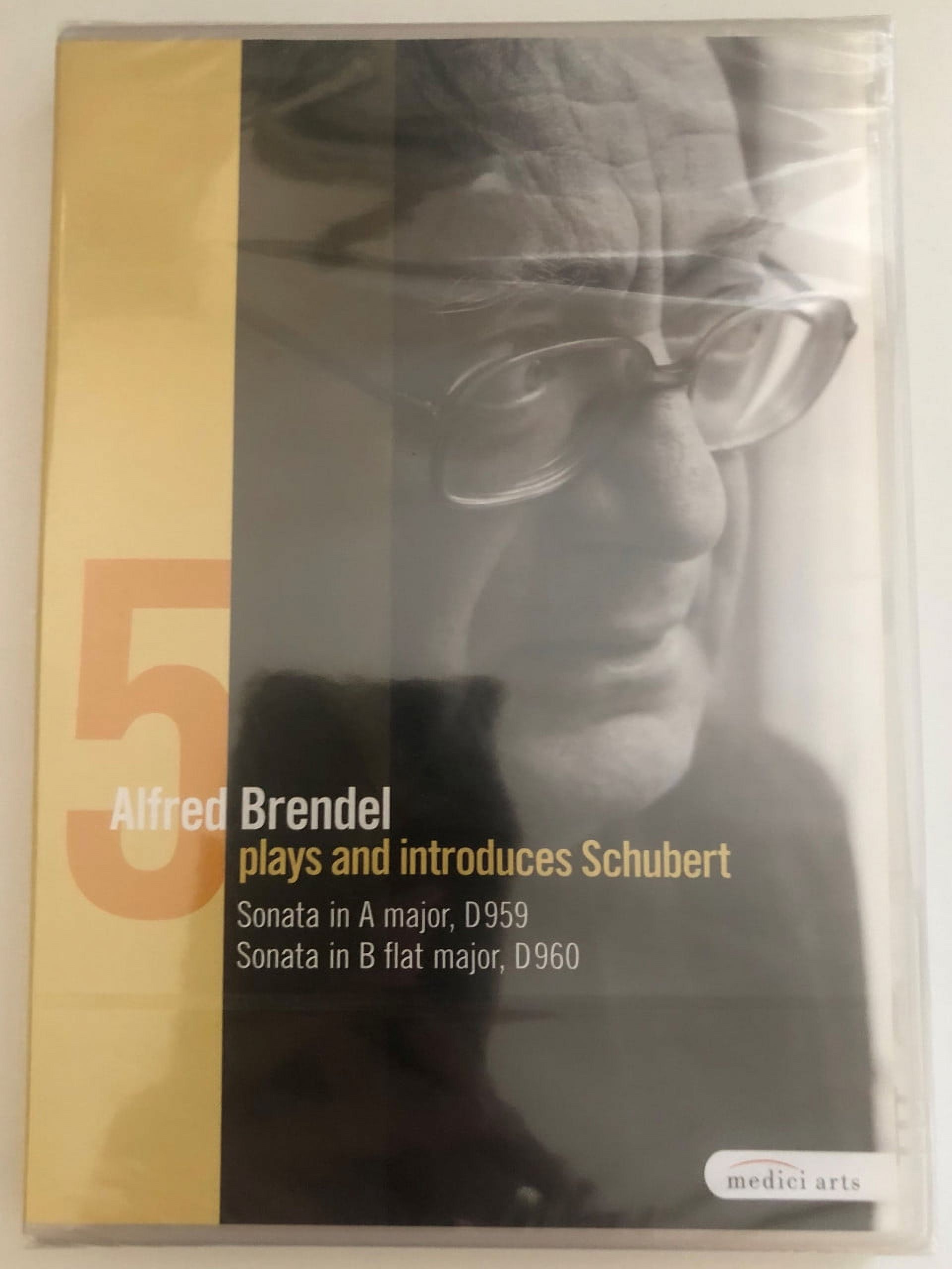 Alfred Brendel: Plays and Introduces Schubert, Vol. 5: Sonatas D959 & D960 / Recording: Radio Bremen, Germany, June 1976, June 1977 7 December 1977 / Directed by Peter Hamm / DVD