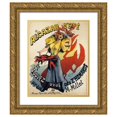 thumbnail image 1 of Alfred Choubrac 20x24 Gold Ornate Framed and Double Matted Museum Art Print Titled - Alcazar of Summer Do You Want Z’Homards (1895), 1 of 4