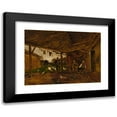 thumbnail image 1 of Alfred Cornelius Howland 14x11 Black Modern Framed Museum Art Print Titled - Friendly Neighbors (ca. 1909), 1 of 5