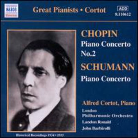 Alfred Cortot - Plays Chopin/Schumann - Classical - CD