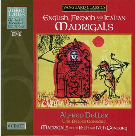 Alfred Deller - Madrigals: Complete Deller 5 - Music & Performance - CD