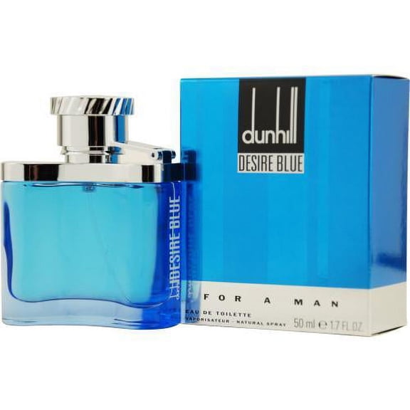 Alfred Dunhill Desire Blue Eau de Toilette, Cologne for Men, 1.7 Oz