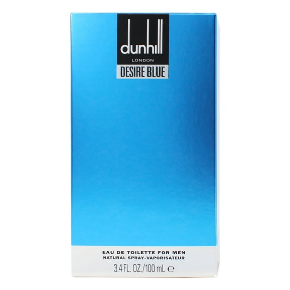 Alfred Dunhill Desire Blue Eau de Toilette, Cologne for Men, 3.4 Oz