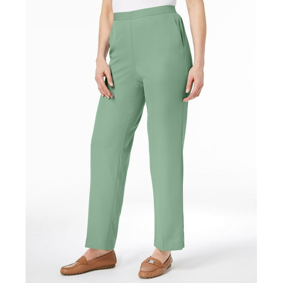 Alfred Dunner Daydreamer Pull On Pants Mint 10S