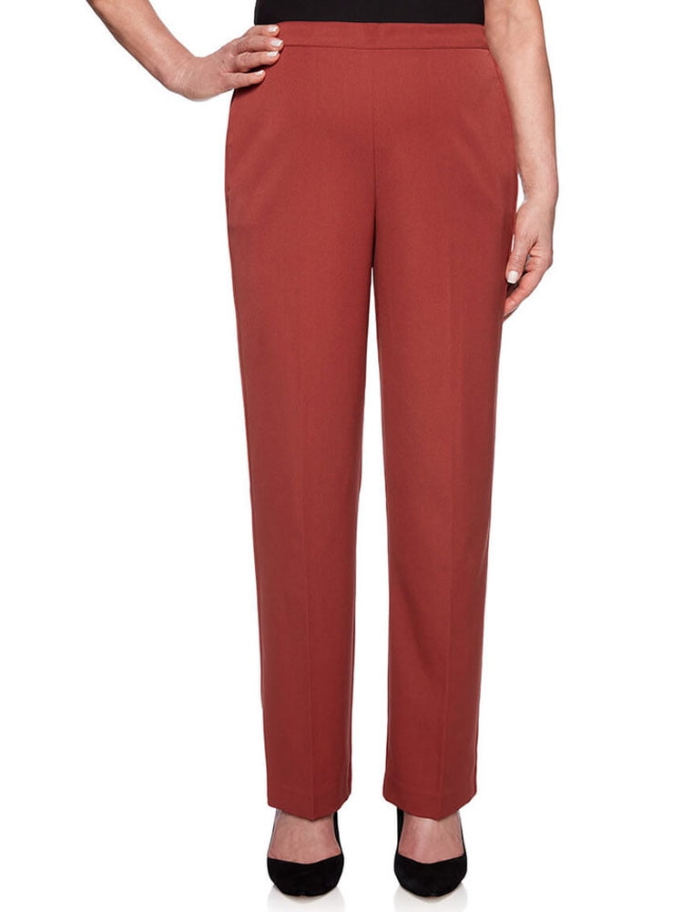 alfred dunner petite twill pants